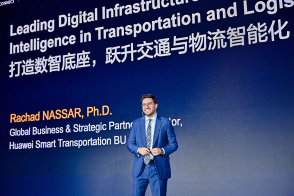 Huawei, Tüm Zekayı Açığa Çıkaran SMART Lojistik ve Depolama Çözümünü Tanıttı 6 Huawei Küresel İş ve Stratejik Ortaklar Direktörü Rachad Nassar