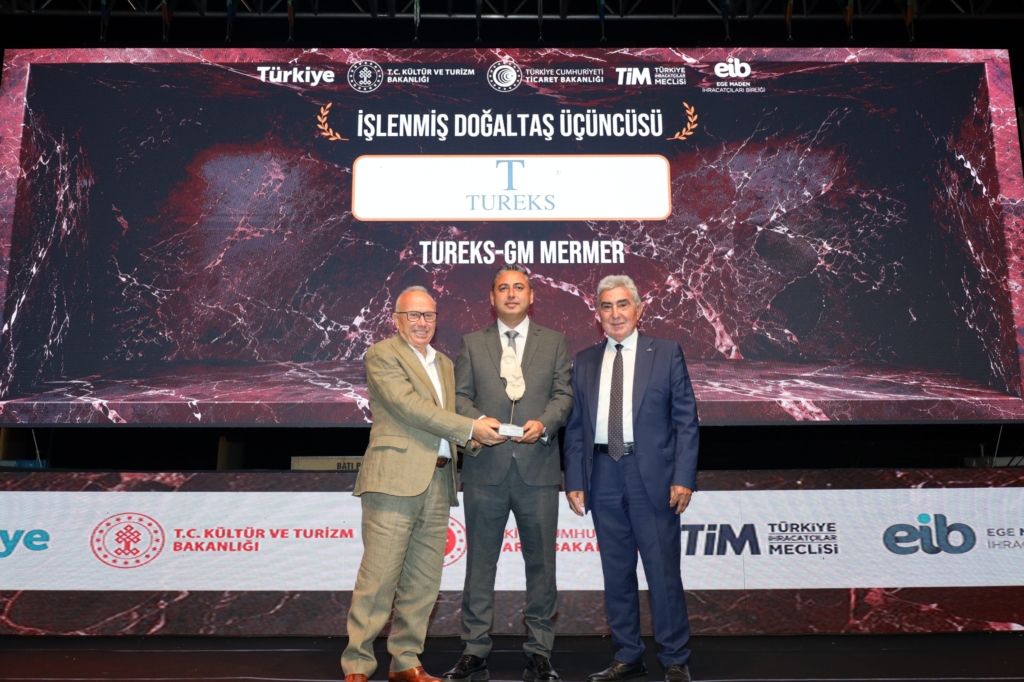 Ege Maden İhracatçıları Birliği Törenlerinde Tureks Dış Ticarette Dört Ödül Kazandı