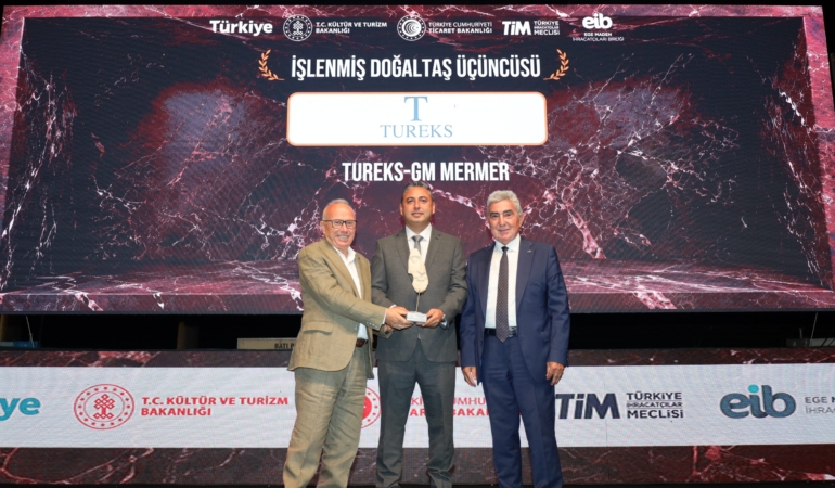 Ege Maden İhracatçıları Birliği Törenlerinde Tureks Dış Ticarette Dört Ödül Kazandı